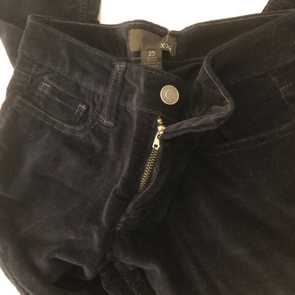 Forever21 - Navy Blue Corduroy Skinny Jeans - Size 25 - Picture 4 of 9